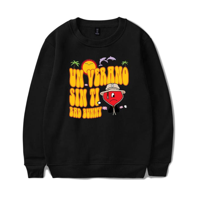 Men's Hoodies & Sweatshirts Bad Un Verano Sin Ti Logo Crewneck Sweatshirt Men Women Print Pullover Unisex Harajuku Casual ClothesMen's Men's, Black
Men's Hoodies & Sweatshirts Bad Un Verano Sin Ti Logo Crewneck Sweatshirt Men Women Print Pullover Unisex Harajuku Casual ClothesMen's Men's, Black
