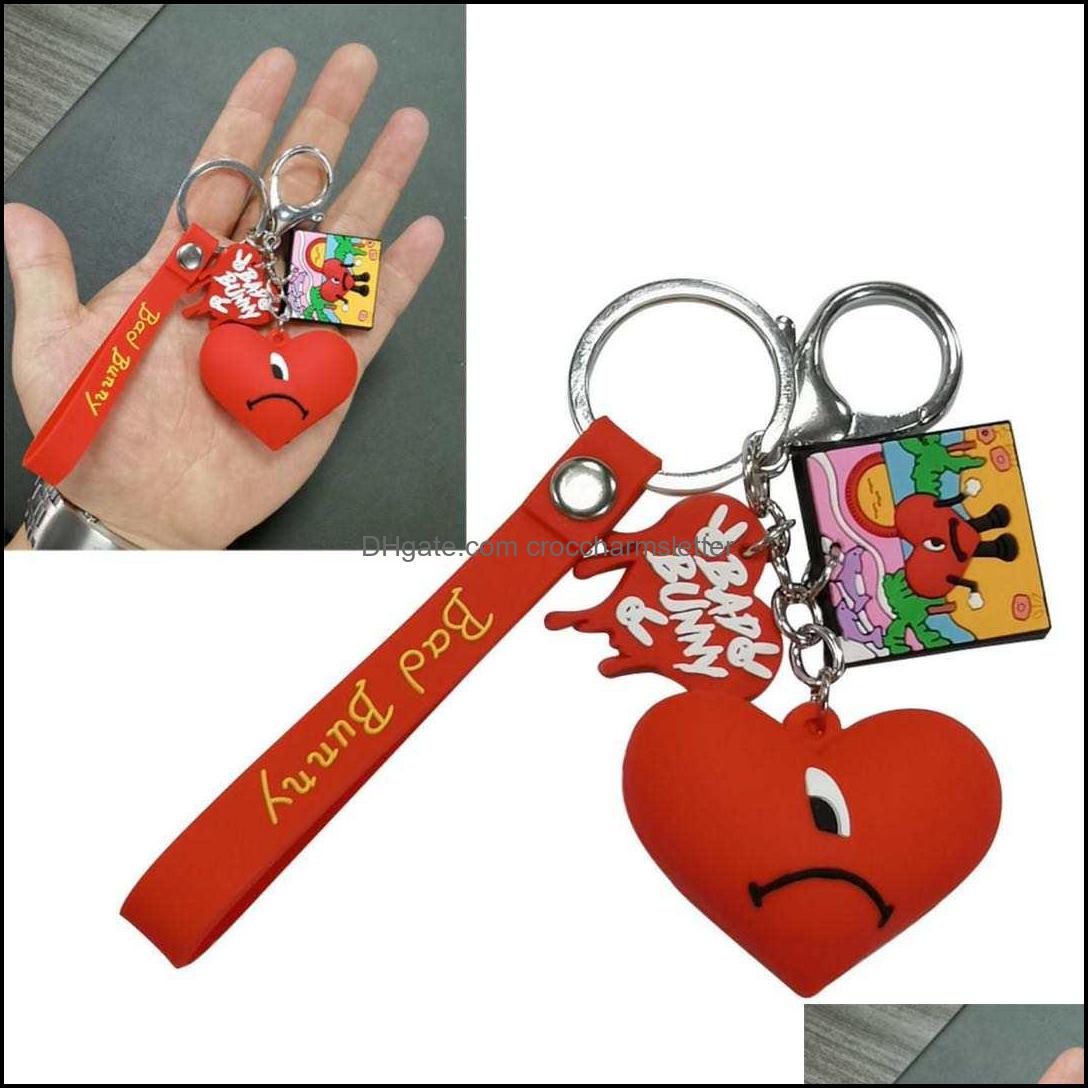 1pcs/lot Shoe Parts Accessories Shoes 3D Pvc Keychain Bad Bunny Croc Charm Glow In Dark Soft Buckle Decoration Dhcti
1pcs/lot Shoe Parts Accessories Shoes 3D Pvc Keychain Bad Bunny Croc Charm Glow In Dark Soft Buckle Decoration Dhcti