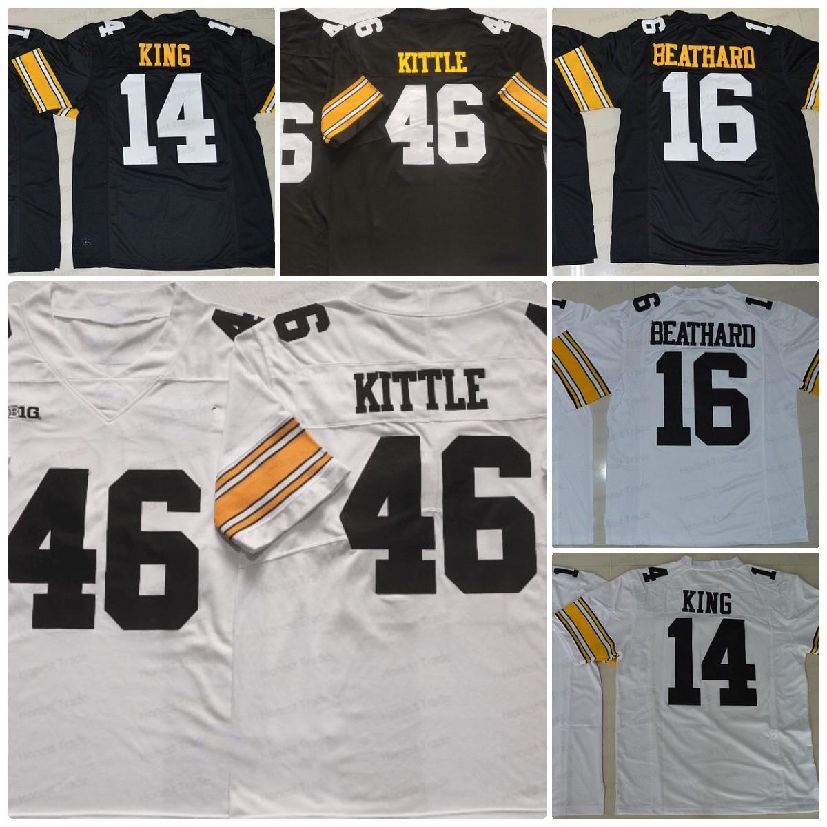 College Football Jersey 46 George Kittle Iowa Hawkeyes 94 Adrian Clayborn 16 C.J Beathard 14 Desmond King Black White Stitched NCAA Mens Jersey Top Quality, Men;as
College Football Jersey 46 George Kittle Iowa Hawkeyes 94 Adrian Clayborn 16 C.J Beathard 14 Desmond King Black White Stitched NCAA Mens Jersey Top Quality, Men;as