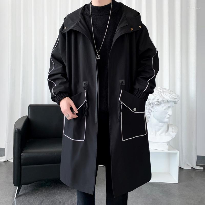 Men's Trench Coats Streetwear Long Men's Jacket 2022 Spring Autumn Casual Windbreaker Man Coat Fashion Hooded CoatMen's Viol22, Beige
Men's Trench Coats Streetwear Long Men's Jacket 2022 Spring Autumn Casual Windbreaker Man Coat Fashion Hooded CoatMen's Viol22, Beige