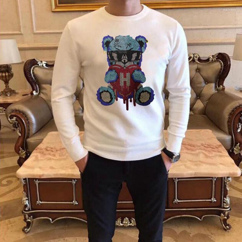 Men' Sweaters Long Sleeve Sweater Men Fashion Casual Slim Rhinestone Men' Clothing 2022Men' Mari22, As shown
Men' Sweaters Long Sleeve Sweater Men Fashion Casual Slim Rhinestone Men' Clothing 2022Men' Mari22, As shown