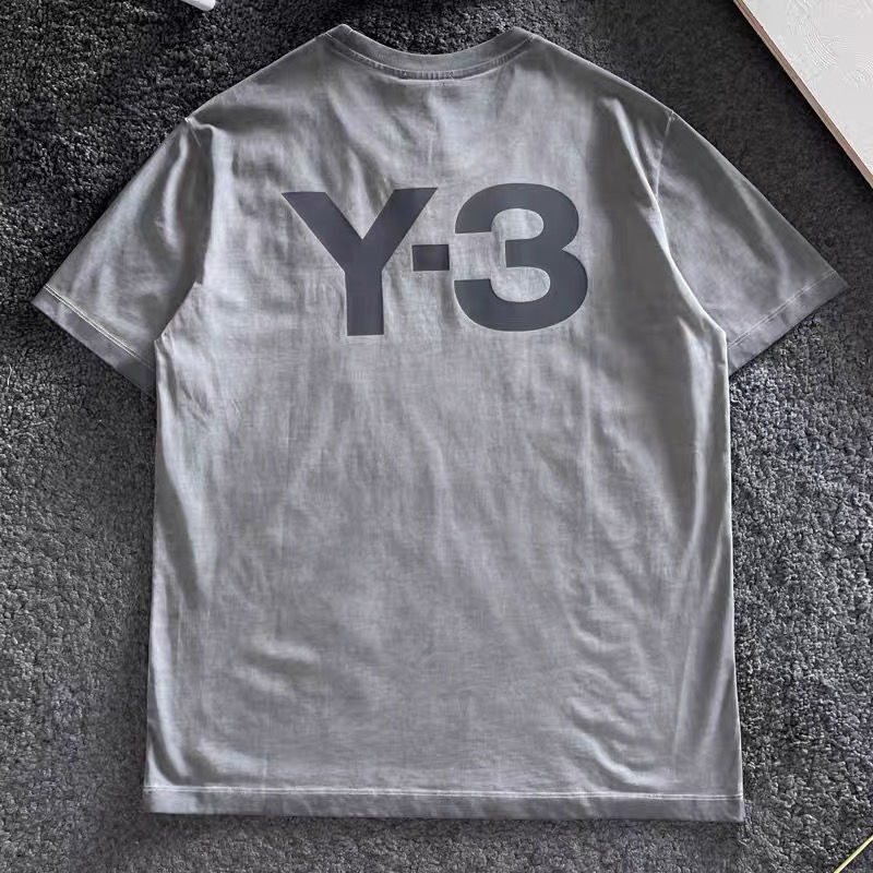 Men's and Women's Short-sleeved y3 Casual T-shirt Cotton Round Neck Loose Letter Printing Retro Light Gray T shirt
Men's and Women's Short-sleeved y3 Casual T-shirt Cotton Round Neck Loose Letter Printing Retro Light Gray T shirt