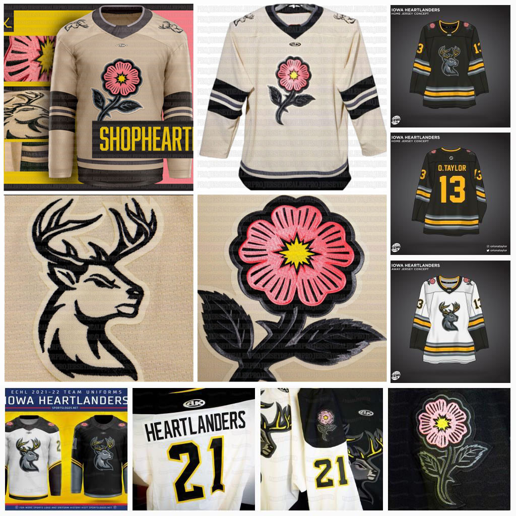 2022 Iowa Heartlanders Third ECHL Ice Hockey Jersey Custom Any Number And Name Mens Womens Youth Alll Stitched, Black mens s-3xl
2022 Iowa Heartlanders Third ECHL Ice Hockey Jersey Custom Any Number And Name Mens Womens Youth Alll Stitched, Black mens s-3xl