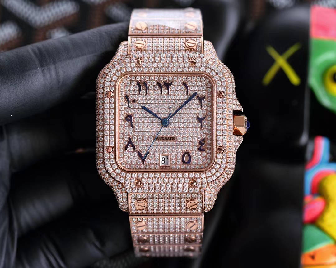 Men's watch 316L fine steel 40mm sapphire glass mirror fully automatic mechanical movement folding buckle, Customize
Men's watch 316L fine steel 40mm sapphire glass mirror fully automatic mechanical movement folding buckle, Customize