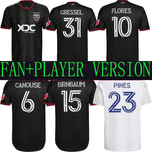 2022 2023 D.C. United Soccer Jersey ROONEY Gressel Pines Arriola Flores Kamara 21 22 DC Black White home away Football Shirt Thai Quality 999
2022 2023 D.C. United Soccer Jersey ROONEY Gressel Pines Arriola Flores Kamara 21 22 DC Black White home away Football Shirt Thai Quality 999