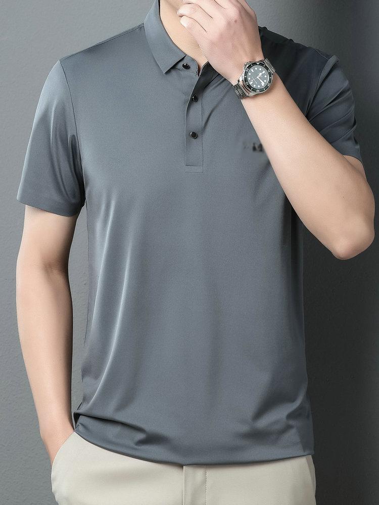 Men's Polos Grey Green Black Blue Shirts Men Smart Casual Plain Color Tees Male Turn Down Collar Short Sleeve Top Comfort Clothing 2022Men's
Men's Polos Grey Green Black Blue Shirts Men Smart Casual Plain Color Tees Male Turn Down Collar Short Sleeve Top Comfort Clothing 2022Men's