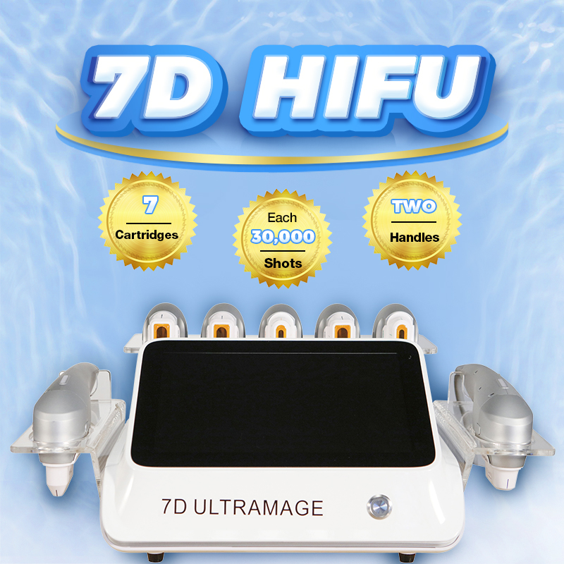 Upgraded 7D HIFU Face Lifting Machine SMAS Skin Tightening Wrinkle Removal Treatment Hifu Therapy Ultrasound Devices