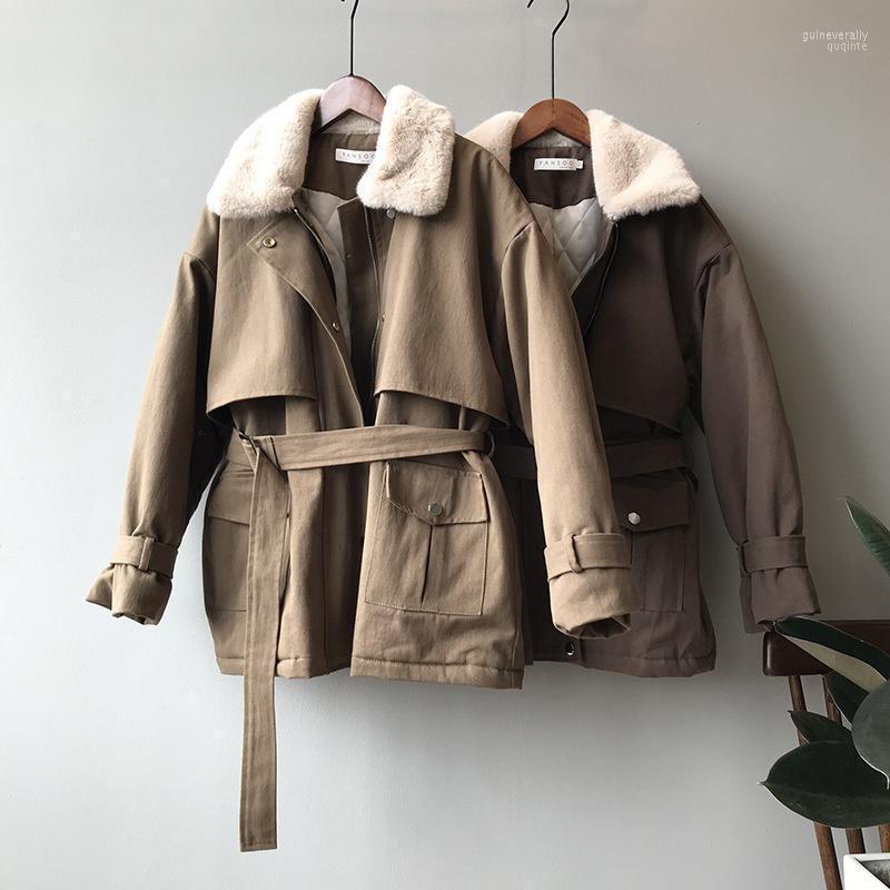 Women's Down & Parkas Imitation Mink Collar Coat 2022 Winter Korean Cotton Padded Thickened Warm Jacket Guin22, Olive
Women's Down & Parkas Imitation Mink Collar Coat 2022 Winter Korean Cotton Padded Thickened Warm Jacket Guin22, Olive