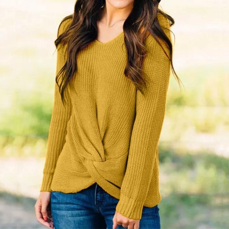 Women's Sweaters Pullover Sweater Women Tie Front Knit Jumper Clothing Turtleneck Female Pull Top Femme 9.24, Ycc80928560bu
Women's Sweaters Pullover Sweater Women Tie Front Knit Jumper Clothing Turtleneck Female Pull Top Femme 9.24, Ycc80928560bu
