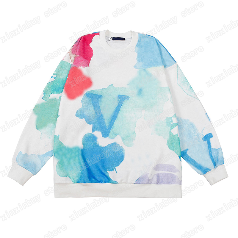 22ss Men Women designer Sweatshirts Hoodies rainbow tie dye letters cotton casual high quality fashion men white M-XL, Multi
22ss Men Women designer Sweatshirts Hoodies rainbow tie dye letters cotton casual high quality fashion men white M-XL, Multi
