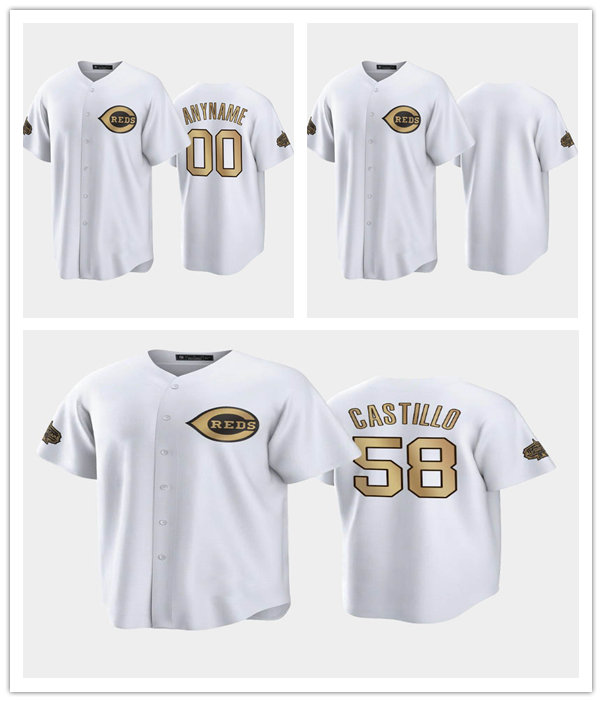 Baseball Jersey 2022 All-Star NL Cincinnati''Reds''MEN White #58 Luis Castillo
Baseball Jersey 2022 All-Star NL Cincinnati''Reds''MEN White #58 Luis Castillo