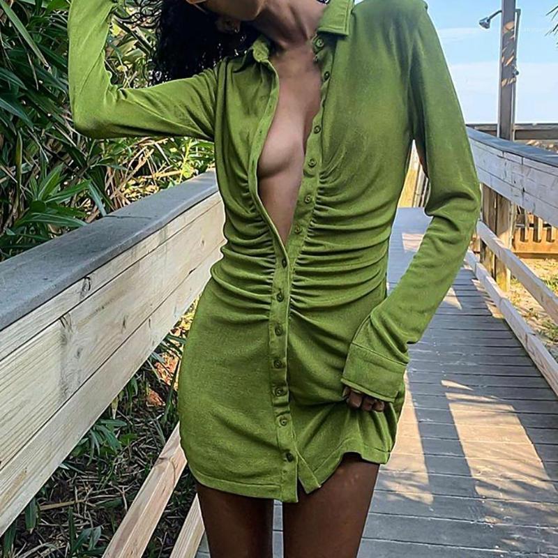 Casual Dresses 2022 Spring Women Shirt Dress Single-Breasted Button Turn-Down Collar Long Sleeve Bodycon Sexy Female Mini, Black
Casual Dresses 2022 Spring Women Shirt Dress Single-Breasted Button Turn-Down Collar Long Sleeve Bodycon Sexy Female Mini, Black