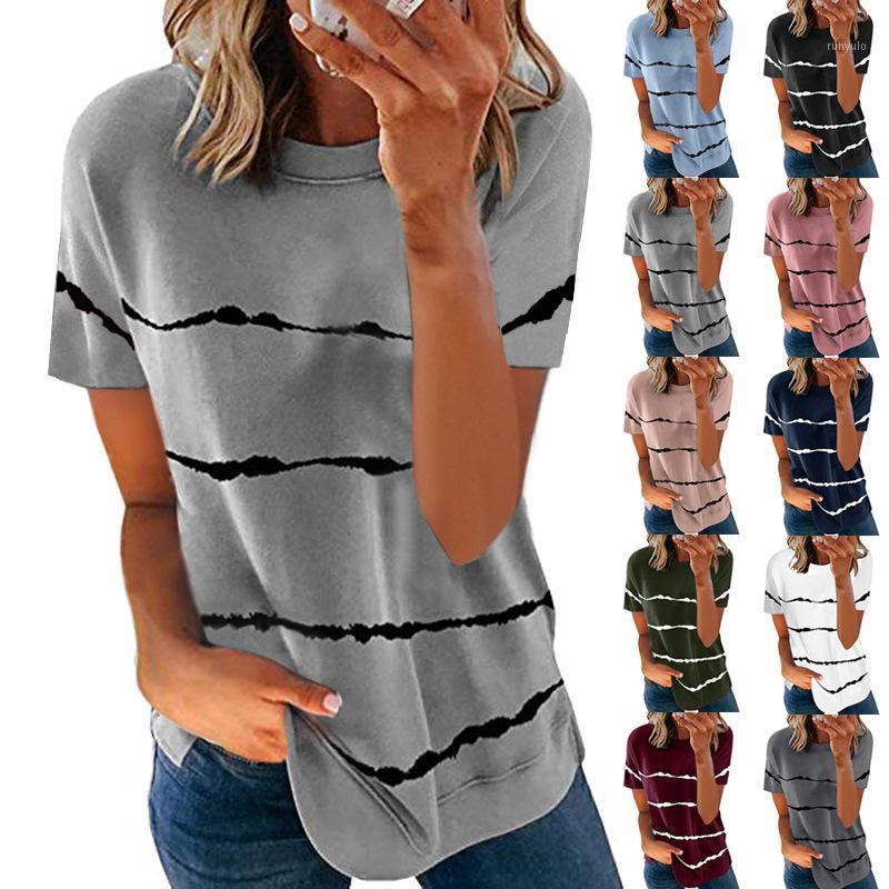 Spring / Summer 2022 Tie Dye Print Stripe Loose Short Sleeve T-shirt For Women Women, Black
Spring / Summer 2022 Tie Dye Print Stripe Loose Short Sleeve T-shirt For Women Women, Black