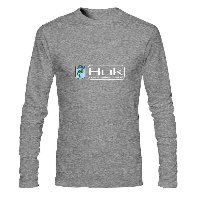 Men's T-Shirts Man Clothing HUK Performance Fishing Apparel RED Sport Mens Black T-Shirt S-3XL, Zpink