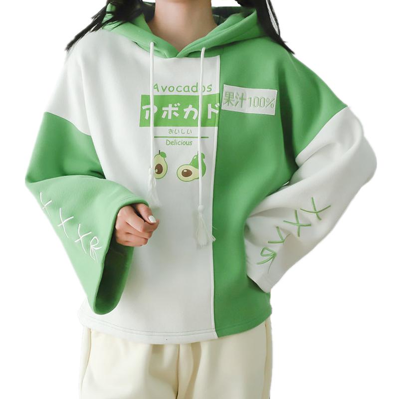 Women's Hoodies & Sweatshirts Women Avocado Print Graphics Letter Kawaii Hooded Sweatshirt Patchwork Colors Streetwear Girls Casual Short Pu, Tshirt
Women's Hoodies & Sweatshirts Women Avocado Print Graphics Letter Kawaii Hooded Sweatshirt Patchwork Colors Streetwear Girls Casual Short Pu, Tshirt