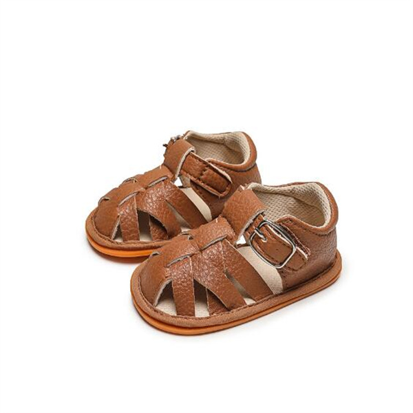 Baby Summer Sandals Infant Boy Girl Shoes Rubber Soft Sole Non-Slip Toddler First Walker Baby Crib Newborn GC1375