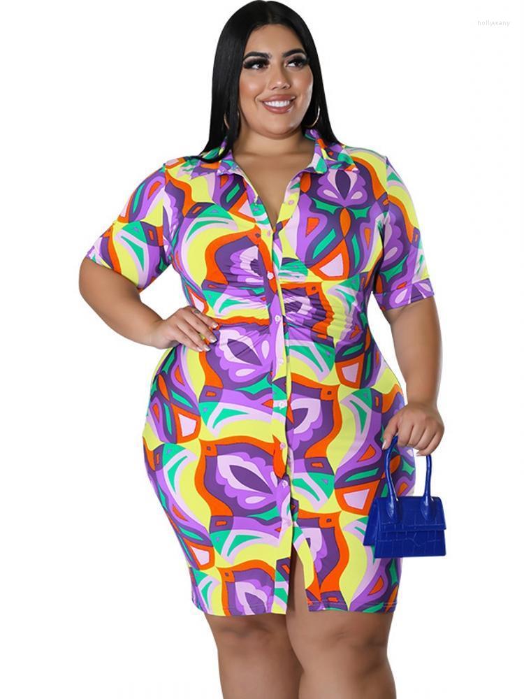 Plus Size Dresses Shirt Dress Women Short Sleeve Turn Down Collar Ropa Mujer Summer Fashion Elegant Print Big Office Lady DressPlus Holl22, Blue
Plus Size Dresses Shirt Dress Women Short Sleeve Turn Down Collar Ropa Mujer Summer Fashion Elegant Print Big Office Lady DressPlus Holl22, Blue