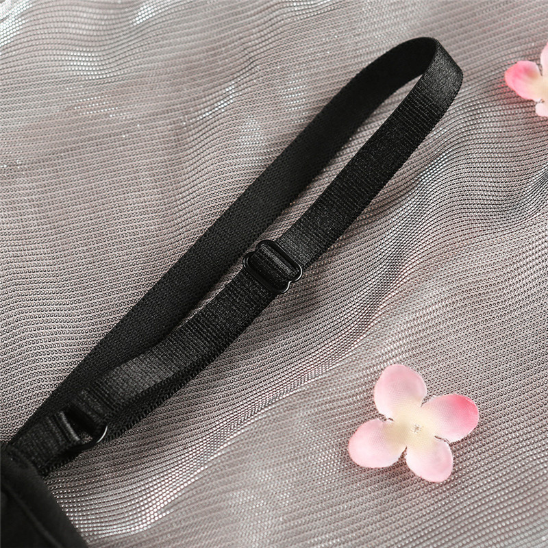 CNYISHE Fashion Sexy Clubwear Diamond Tassel Crop Tops Sleeveless T Shirts Slim Lady Bralette Strap Skinny Female Tee 220328