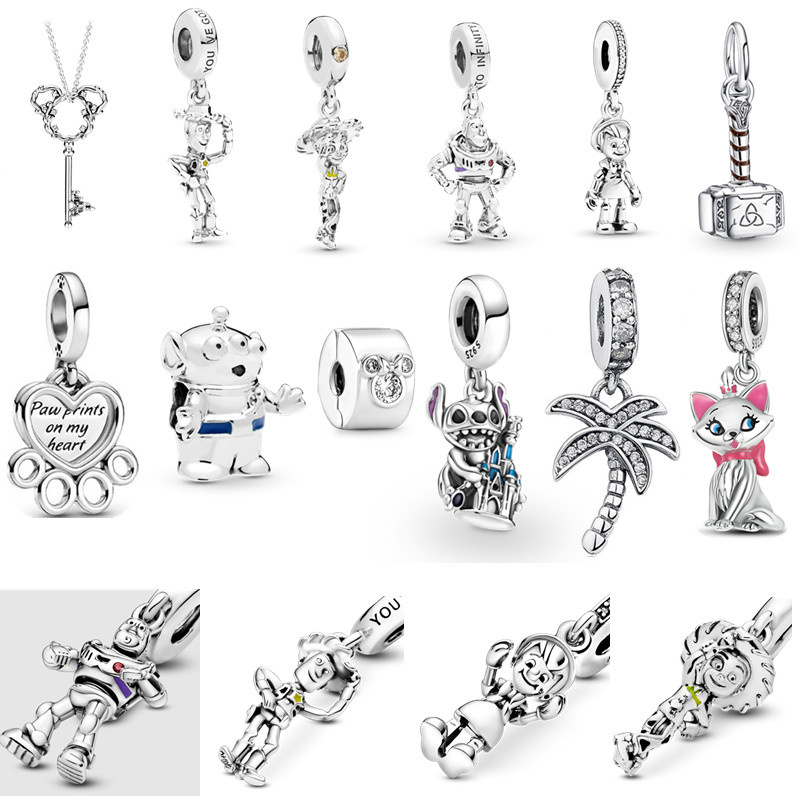 Luxury s925 Sterling Silver Charms Loose Beads Beaded Cute Boys WOmens Original Fit Pandora Bracelet Classic Pendant DIY Fashion Ladies Jewelry Gift 
Luxury s925 Sterling Silver Charms Loose Beads Beaded Cute Boys WOmens Original Fit Pandora Bracelet Classic Pendant DIY Fashion Ladies Jewelry Gift
