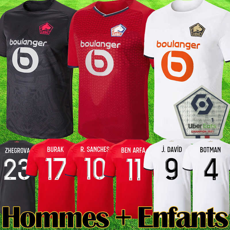 LOSC Lille 2021 2022 soccer jerseys BURAK DAVID FONTE BAMBA BEN ARFA football shirt 20 21 22 Lille Olympique R. SANCHES 10 maillot Adult, League away
LOSC Lille 2021 2022 soccer jerseys BURAK DAVID FONTE BAMBA BEN ARFA football shirt 20 21 22 Lille Olympique R. SANCHES 10 maillot Adult, League away