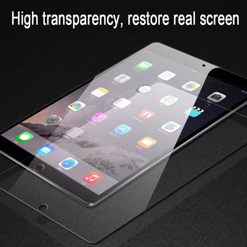 Screen Protector Film For ipad 13 Air 4 2 3 5 6 7 8 9 10 11 Pro Mini 4 5 6 New 10.2 10.9 12.9inch Tempered Glass Anti-Scratch 0.3MM with Paper Retail 