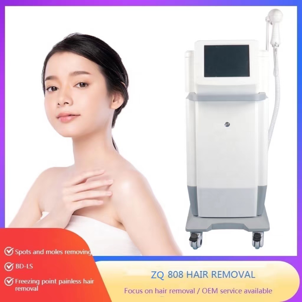 New Arrived Three Wavelength Diode Laser Hair Removal Fast Painless Permanent