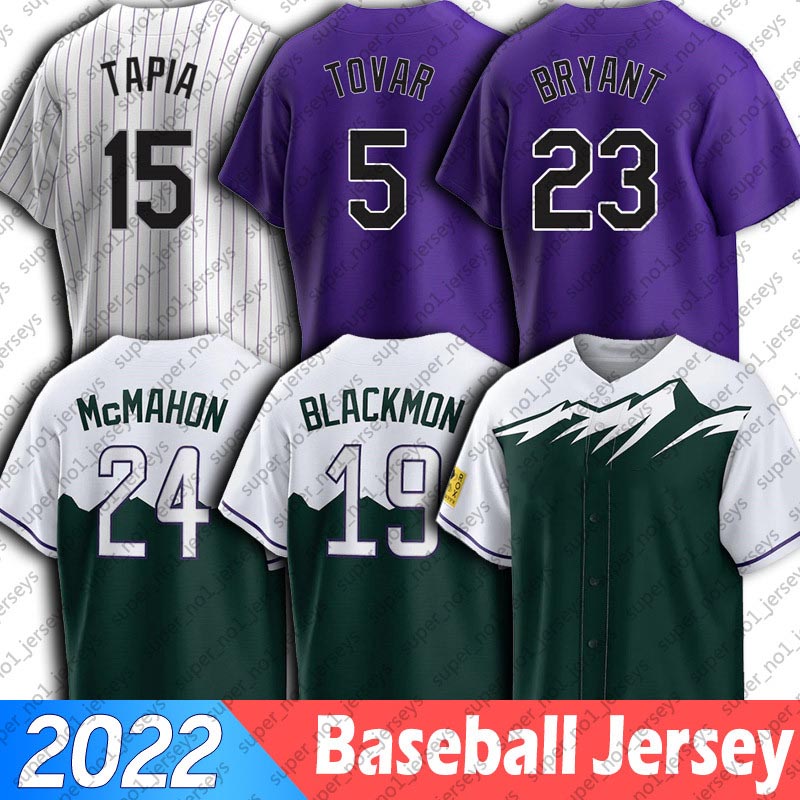 23 Kris Bryant Charlie Blackmon Jersey Baseball Colorado City Connect McMahon Alex Colome Daniel Bard Jhoulys Chacin Jerseys Jose Iglesias Randal Grichuk Freeland, Man custom jersey (lj)
23 Kris Bryant Charlie Blackmon Jersey Baseball Colorado City Connect McMahon Alex Colome Daniel Bard Jhoulys Chacin Jerseys Jose Iglesias Randal Grichuk Freeland, Man custom jersey (lj)