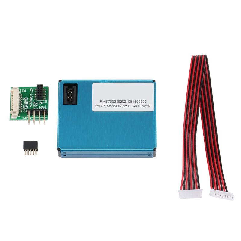 Gas Analyzers PM2.5 DUST SENSOR PMS7003 / G7 Thin Shape Digital (Inculd Transfer Board + Cable)
Gas Analyzers PM2.5 DUST SENSOR PMS7003 / G7 Thin Shape Digital (Inculd Transfer Board + Cable)