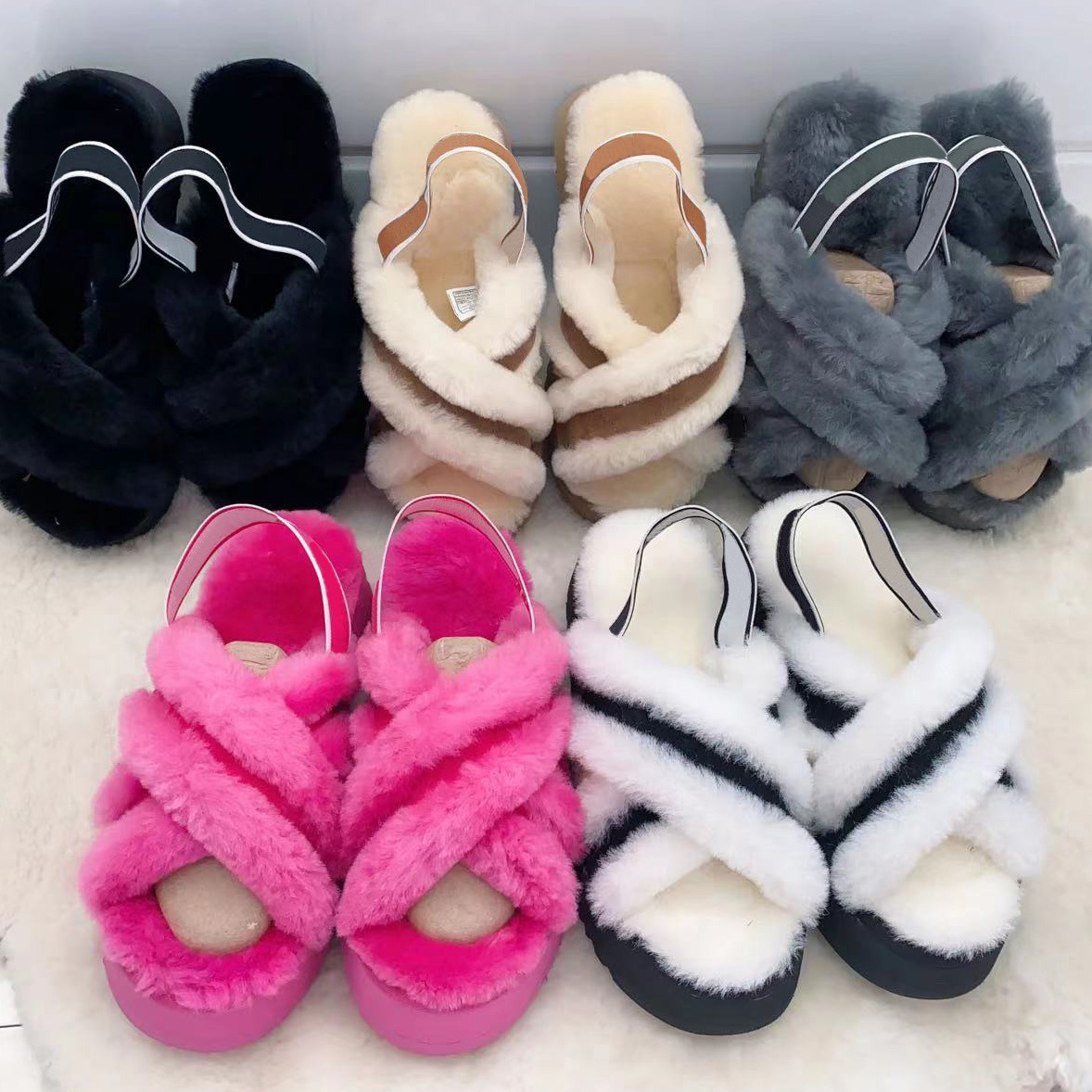 2022 women men furry slippers fluff yeah slides eva Disco Cross Slide sandal Australia fuzzy soft house ladies womens shoes fur fluffy sandals mens winter slipper, Other color;contact me
2022 women men furry slippers fluff yeah slides eva Disco Cross Slide sandal Australia fuzzy soft house ladies womens shoes fur fluffy sandals mens winter slipper, Other color;contact me