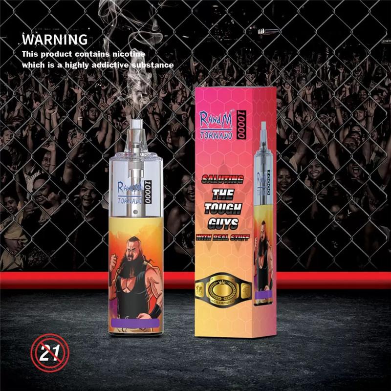 Authentic RandM Tornado 10000 Puffs Disposable Vape Pen E Cigarette With Rechargeable Battery Airflow Control Mesh Coil 20ml Prefilled Pod 10K Big Vapor Kit
Authentic RandM Tornado 10000 Puffs Disposable Vape Pen E Cigarette With Rechargeable Battery Airflow Control Mesh Coil 20ml Prefilled Pod 10K Big Vapor Kit