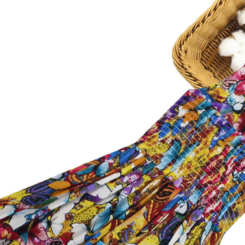 Dress For Girls Strap Dress Girl Slim Bohemian Girls Beach Dress Summer Teenage Clothes For Girls 6 8 10 12 220707