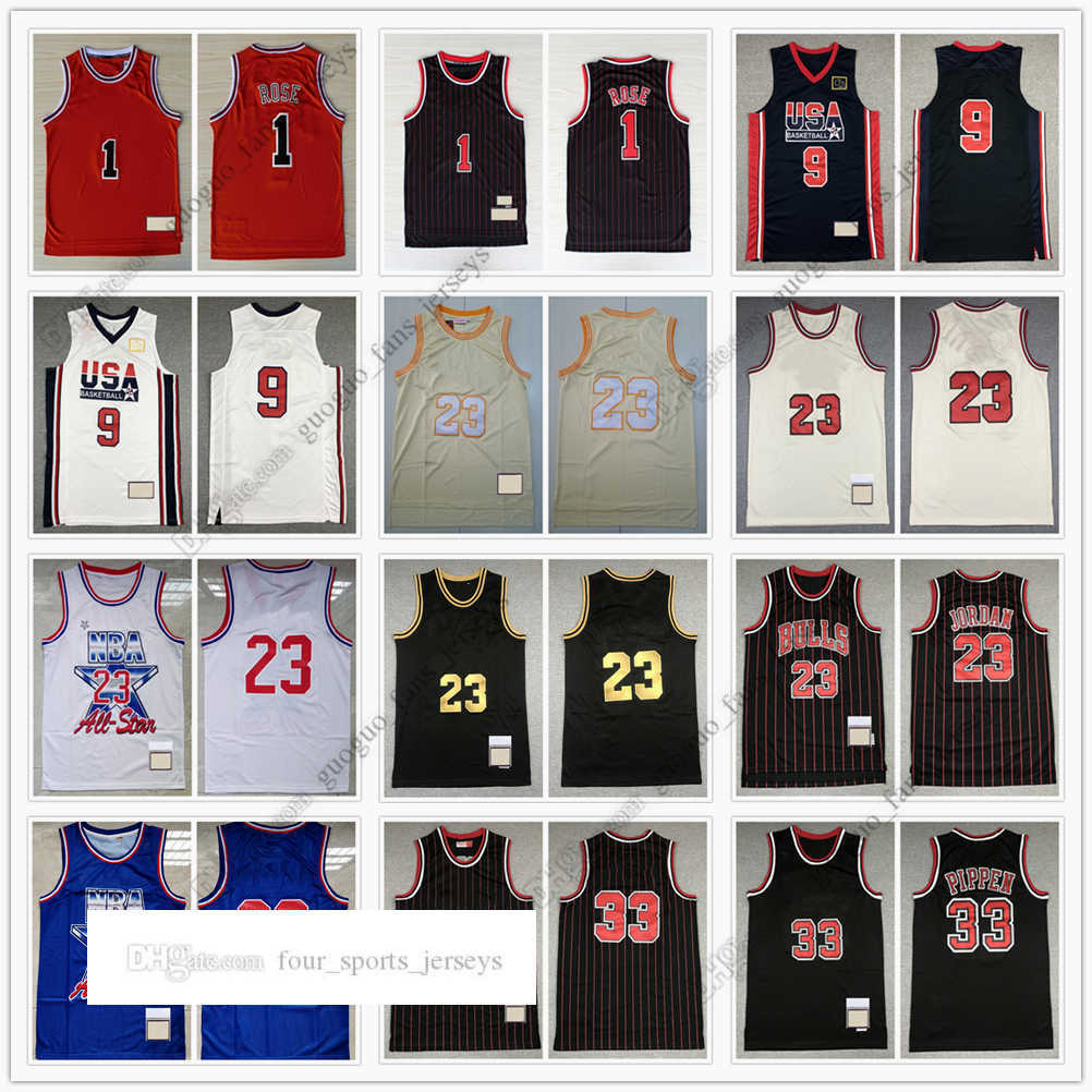 Retro Mitchell and Ness Basketball Jerseys 1 Derrick Rose 08-09 33 Scottie Pippen 95-96 97-98 American team Star High Quality Jersey Size, Picture
Retro Mitchell and Ness Basketball Jerseys 1 Derrick Rose 08-09 33 Scottie Pippen 95-96 97-98 American team Star High Quality Jersey Size, Picture