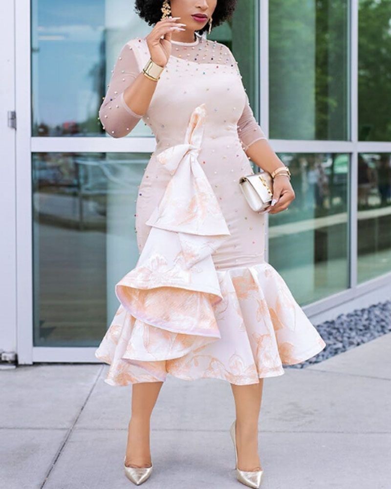 Casual Dresses VAZN Floorlength Evening Gown Women Lace Up Elegant Solid Slim Club Birthday Shinny 220829