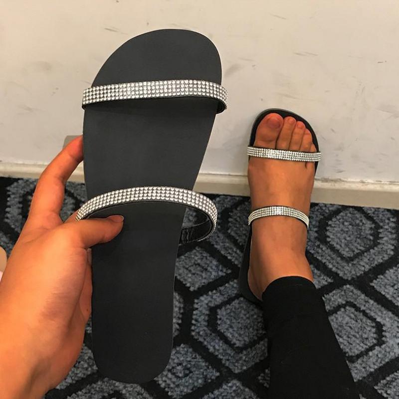 Slippers Sandals Summer Women Bling Beach Outside Plus Size Slides Slip On Female Black Home Slipper Ladies Flats Ytmtloy Zapato Mujer, Beige
Slippers Sandals Summer Women Bling Beach Outside Plus Size Slides Slip On Female Black Home Slipper Ladies Flats Ytmtloy Zapato Mujer, Beige