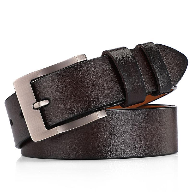 Belts Men Real Cowskin Genuine Leather Belt With Alloy Pin Buckle Plus Size 170 160 150 140 130cm Male Waist Straps For JeansBelts, Black
Belts Men Real Cowskin Genuine Leather Belt With Alloy Pin Buckle Plus Size 170 160 150 140 130cm Male Waist Straps For JeansBelts, Black