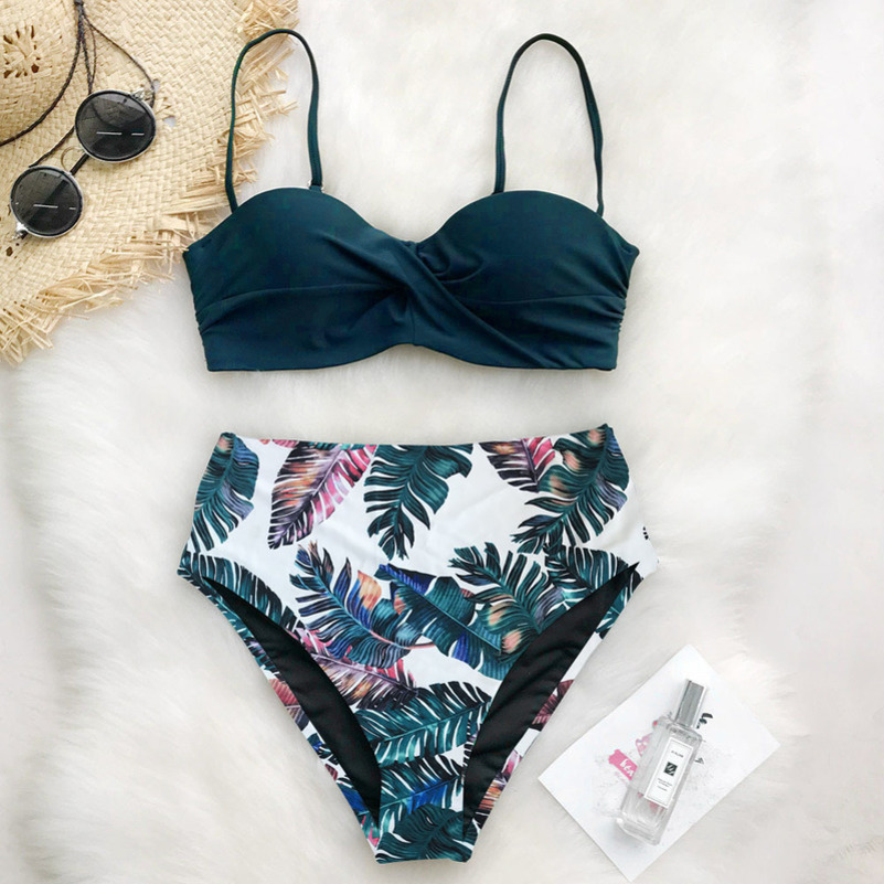 High Waist Bikini Set Women Sexy Bikini Flower Swimwear Vintage Halter neck Swimsuit Female Biquini Bain Deep Blue Bathing Suit Y200319, Cu19326d1
High Waist Bikini Set Women Sexy Bikini Flower Swimwear Vintage Halter neck Swimsuit Female Biquini Bain Deep Blue Bathing Suit Y200319, Cu19326d1