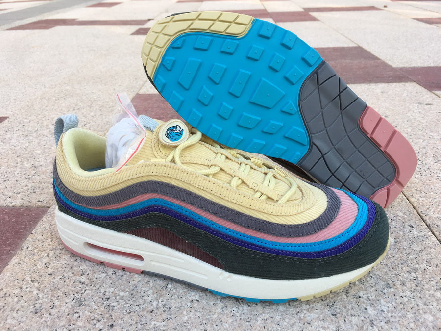 

Shoes Authentic Sean Wotherspoon x 1/97 VF SW Hybrid Men Women Sports Corduroy Rainbow Sneakers 36-47