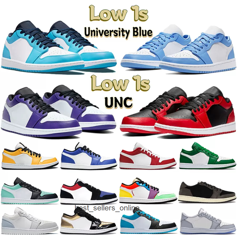 HOT Low cut Jumpman 1 OG 1s Mens Basketball Shoes Electro Orange Obsidian UNC Hyper Royal University Blue Lucky Green Bred Patent Women
HOT Low cut Jumpman 1 OG 1s Mens Basketball Shoes Electro Orange Obsidian UNC Hyper Royal University Blue Lucky Green Bred Patent Women