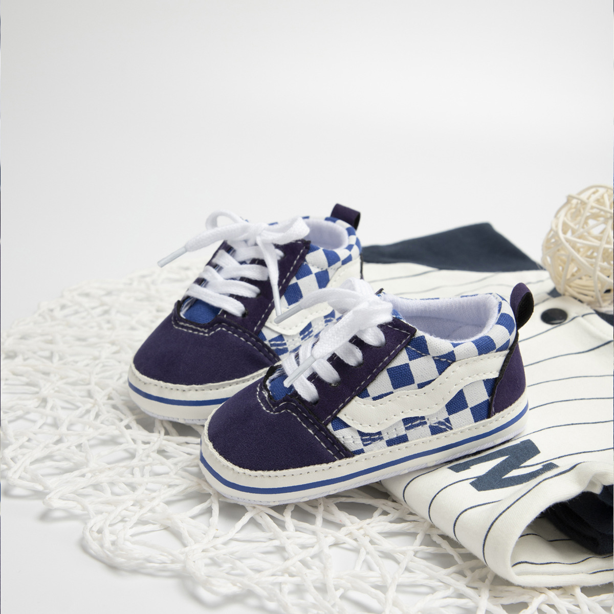 Classic Newborn Baby Boy Girl Stars Canvas Shoes Infant First Walkers Footwear Rubber Non-slip Toddler Baby Casual Shoes 0-18M