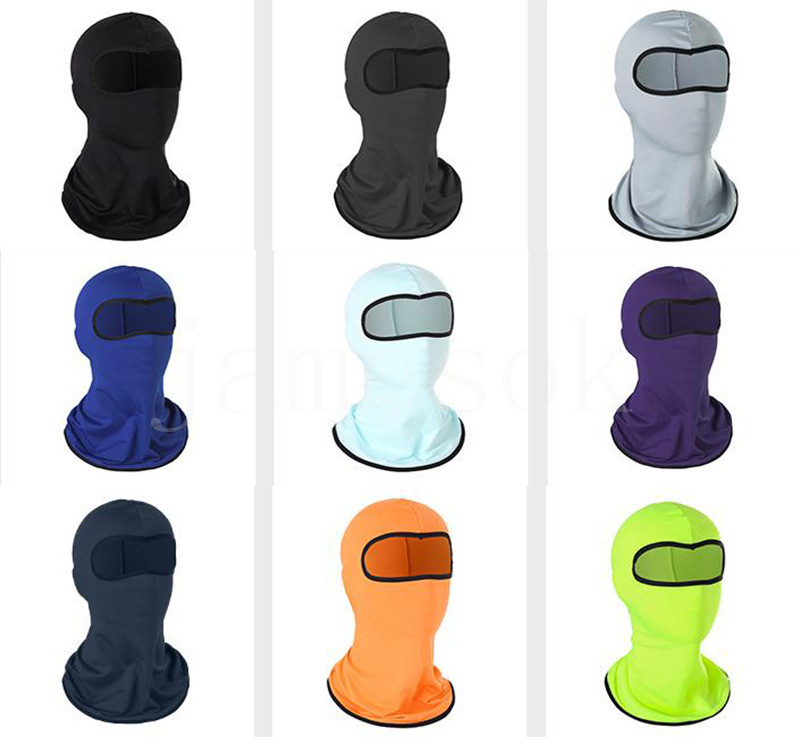 Winter outdoor riding keep warm mask Windbreak dustproof Headgear Masked Face guard hat Party Mask DA133