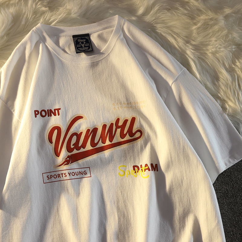 Cotton Letter Print Tshirt Streetwear Summer Oversized T Shirt Women Harajuku Short Sleeves Tops Tee Hip Hop High quality Black 220714