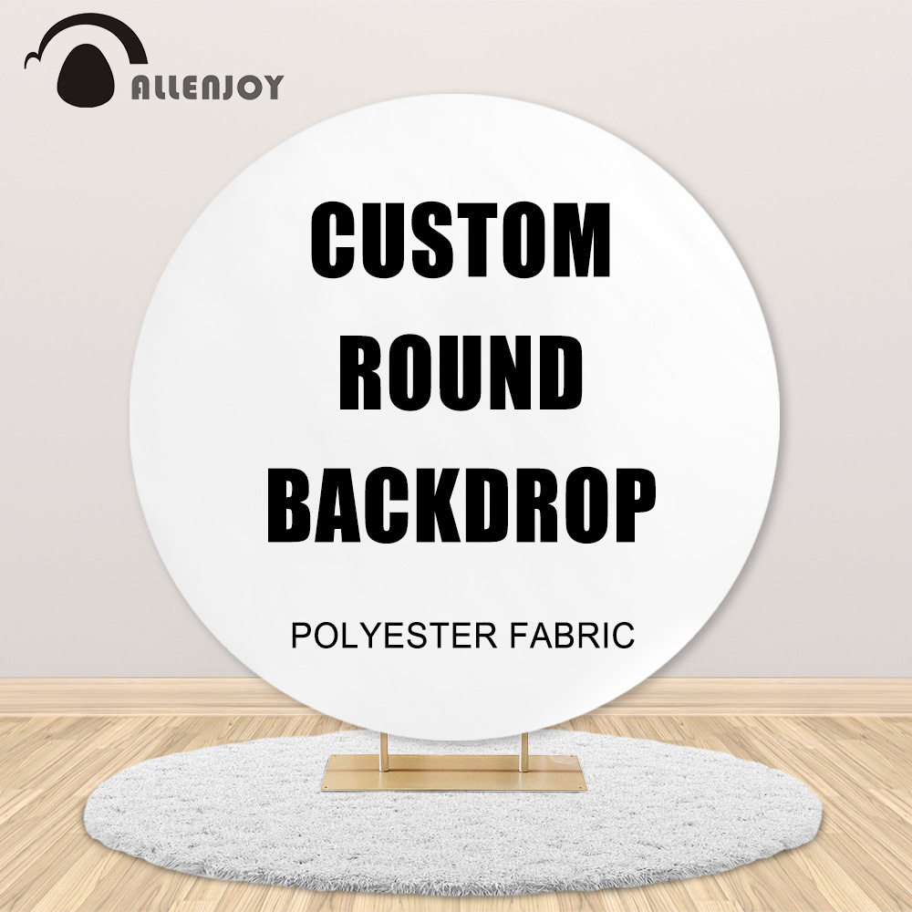 Allenjoy Personalized Customize Round Backdrop for Party Decor Add Pictures Text Logo Or Art Design and Make Your own Banner, As described
Allenjoy Personalized Customize Round Backdrop for Party Decor Add Pictures Text Logo Or Art Design and Make Your own Banner, As described
