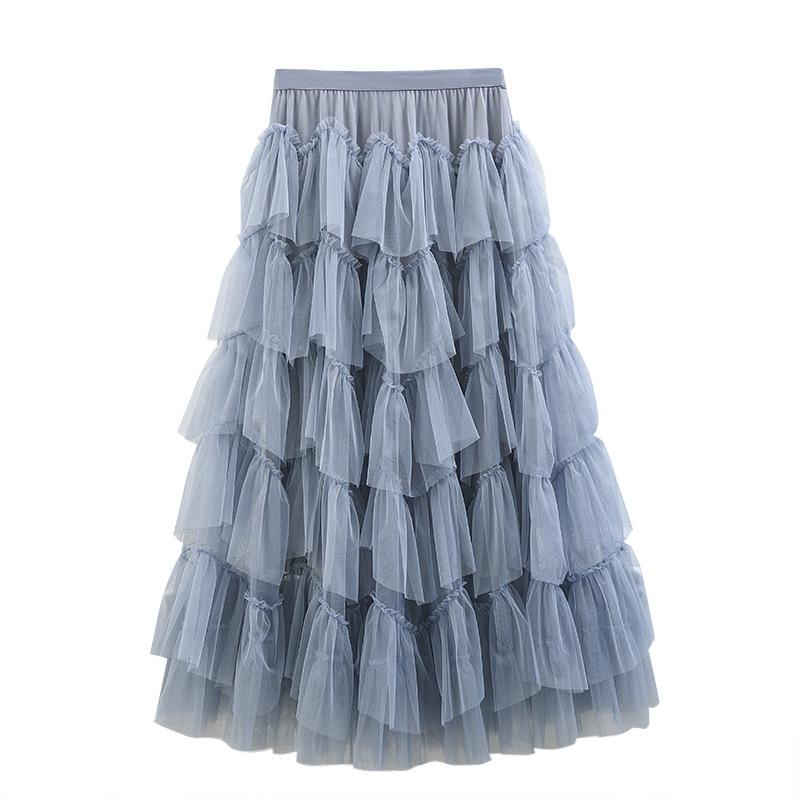 Skirts Pleated Cake Skirt Women Multilevel Ruffled Lace Paneled Tulle Midi Elastic High Waist Party Beach Retro Style StreetwearSkirts, Black
Skirts Pleated Cake Skirt Women Multilevel Ruffled Lace Paneled Tulle Midi Elastic High Waist Party Beach Retro Style StreetwearSkirts, Black