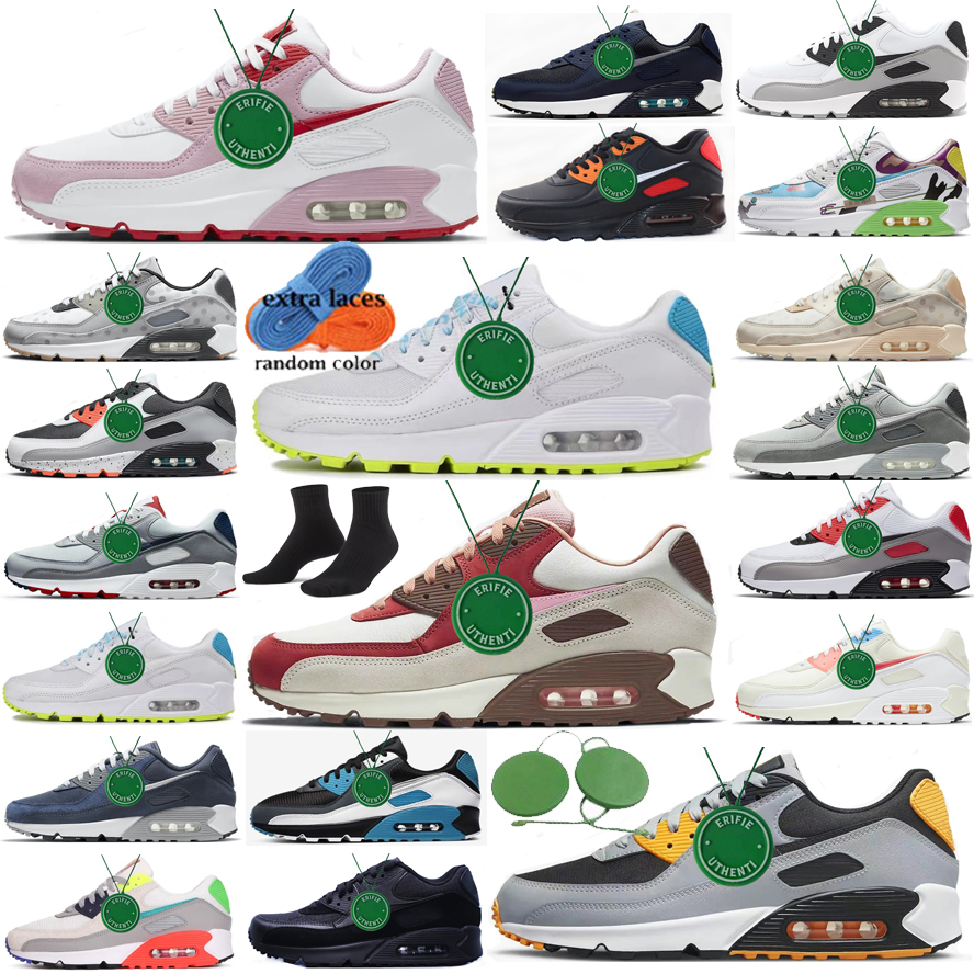 with box OG Sports 90 Running Shoes Bred Lucha Libre Barely Rose Peace Valentines Day Surplus Black Trail Team Gold Men Women 90s Trainers Sneakers big size 36-46
with box OG Sports 90 Running Shoes Bred Lucha Libre Barely Rose Peace Valentines Day Surplus Black Trail Team Gold Men Women 90s Trainers Sneakers big size 36-46