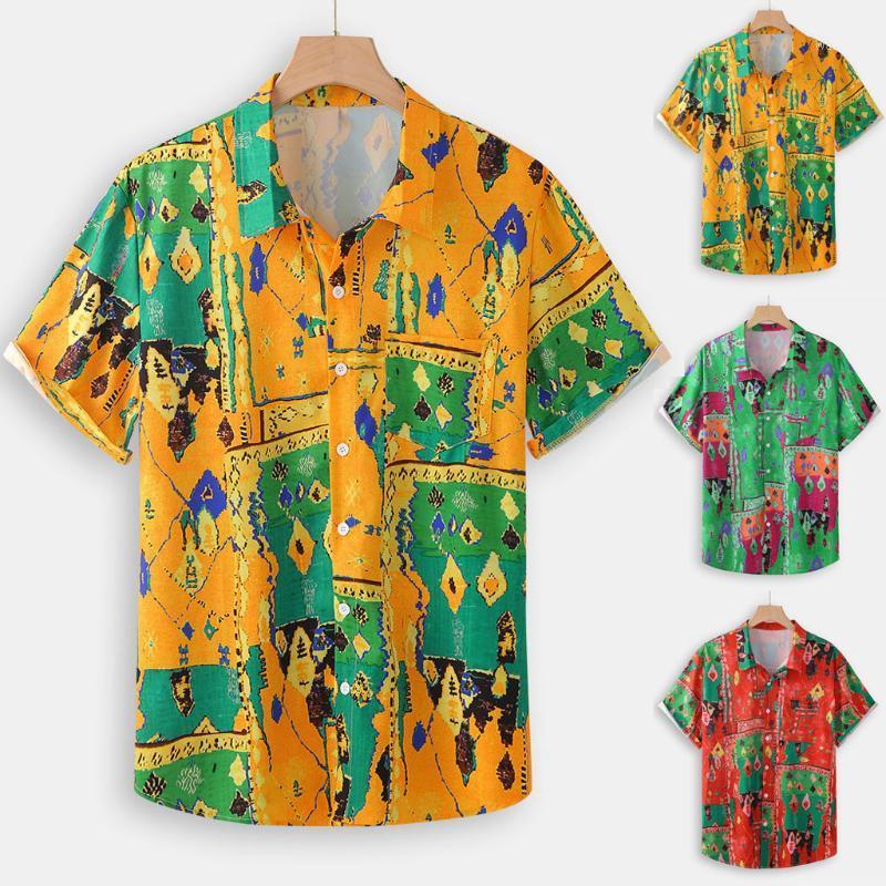 Men Printing Shirts Streetwear 2022 Hawaiian Short Sleeve Beach Lapel Camisa Masculina Vacation Summer Shirt Casual Clothing Men's, Green
Men Printing Shirts Streetwear 2022 Hawaiian Short Sleeve Beach Lapel Camisa Masculina Vacation Summer Shirt Casual Clothing Men's, Green