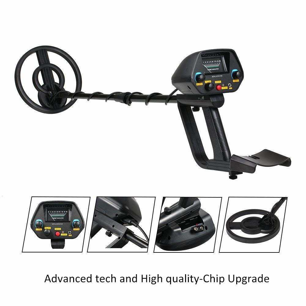 MD-4080 Underground Metal Detector High Sensitivity Gold Detector MD4080 with Waterproof Coil All Metal & Disc Mode Pinpoint