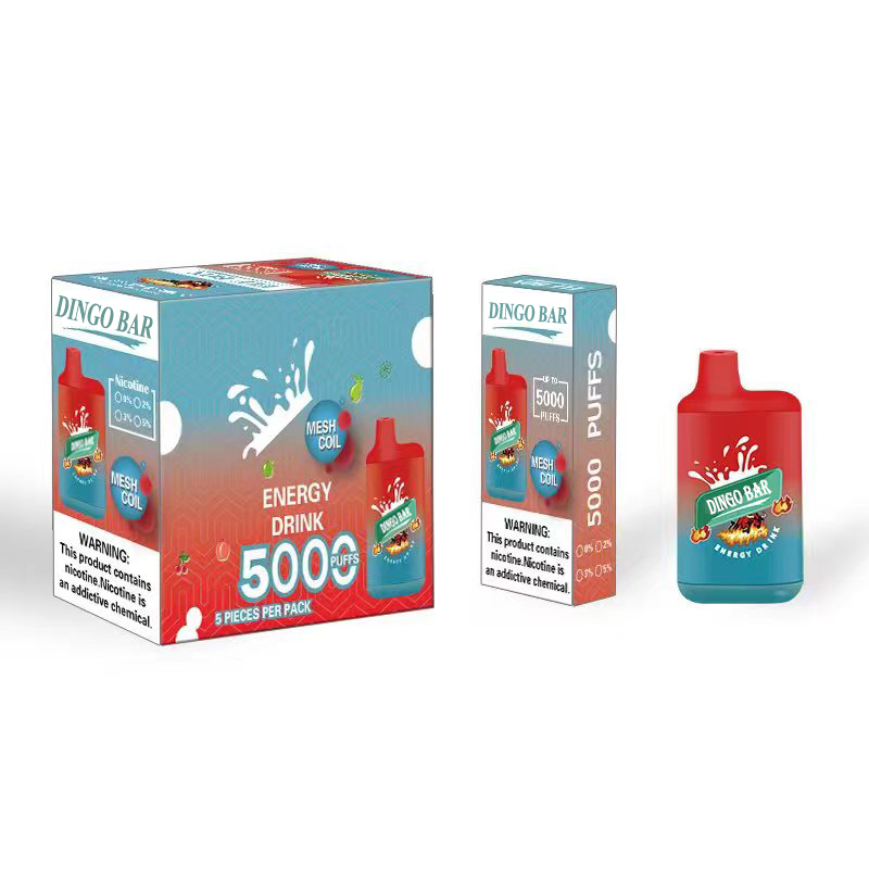 BINGO BAR BOX 5000 Puffs Mesh Disposable Vape E cigarette 12ml Pre-filled Pods Device 10 colors Rechargeable Battery
BINGO BAR BOX 5000 Puffs Mesh Disposable Vape E cigarette 12ml Pre-filled Pods Device 10 colors Rechargeable Battery