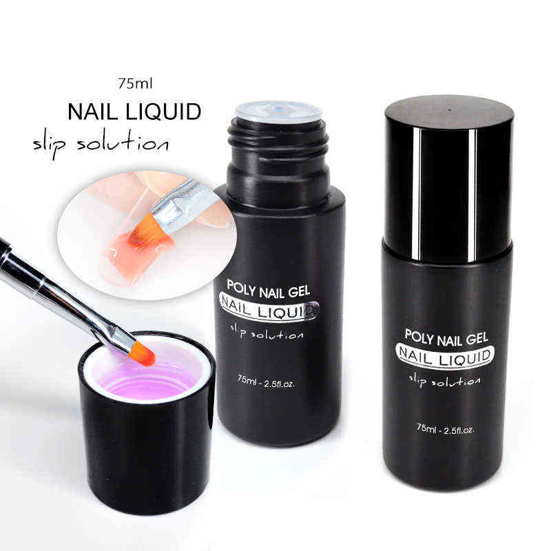 NXY Nail Gel 71068 45g Extension Brush Tool Clear Tips Thick Jelly Slip Poly 0328