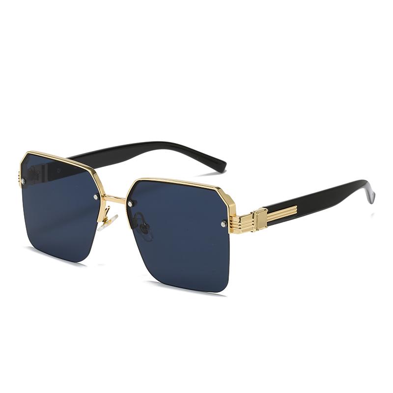 Sunglasses Half Frame Square Sun Glasses For Men Metal Top Luxury Designer UV400 Male SunglassesSunglasses
Sunglasses Half Frame Square Sun Glasses For Men Metal Top Luxury Designer UV400 Male SunglassesSunglasses