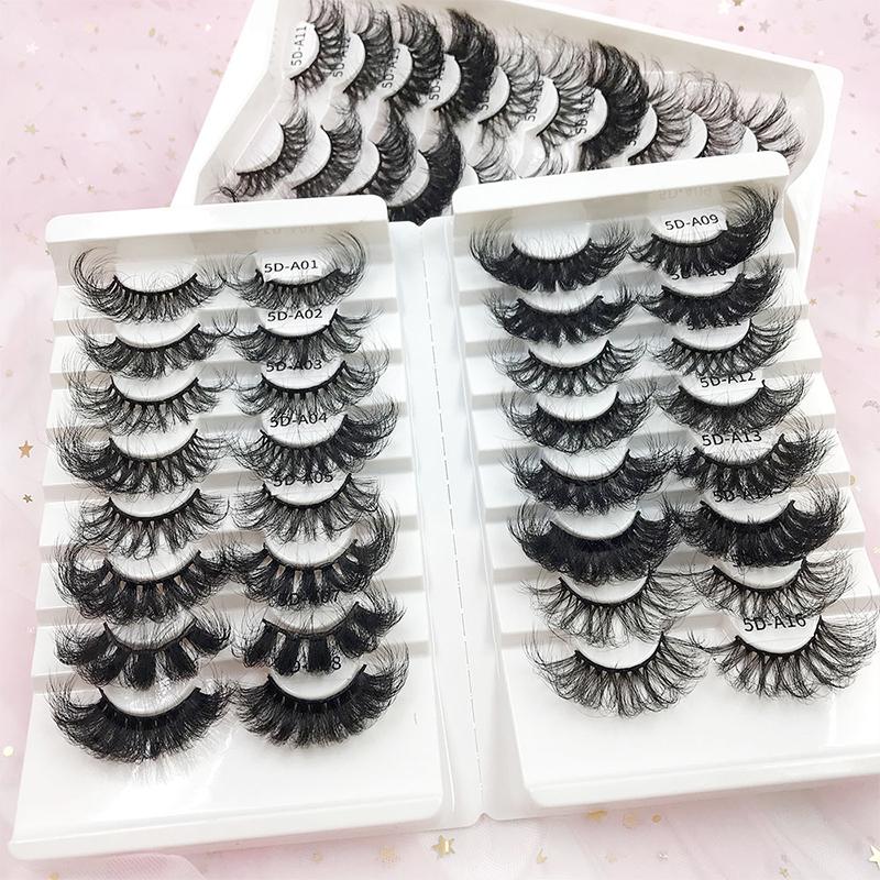 False Eyelashes Wholesale 1/8 Pairs 6D Faux Mink Lashes 25MM Lash Messy Series More Fluffy Dramatic Long EyelashesFalse
False Eyelashes Wholesale 1/8 Pairs 6D Faux Mink Lashes 25MM Lash Messy Series More Fluffy Dramatic Long EyelashesFalse